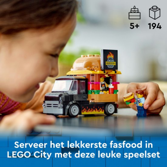 LEGO-City-Hamburgertruck-3 LEGO City Hamburgertruck - Afbeelding 3