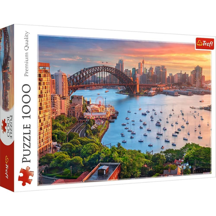 Sydney-Australi-Puzzel-1000-stukjes Sydney, Australië Puzzel - 1000 stukjes