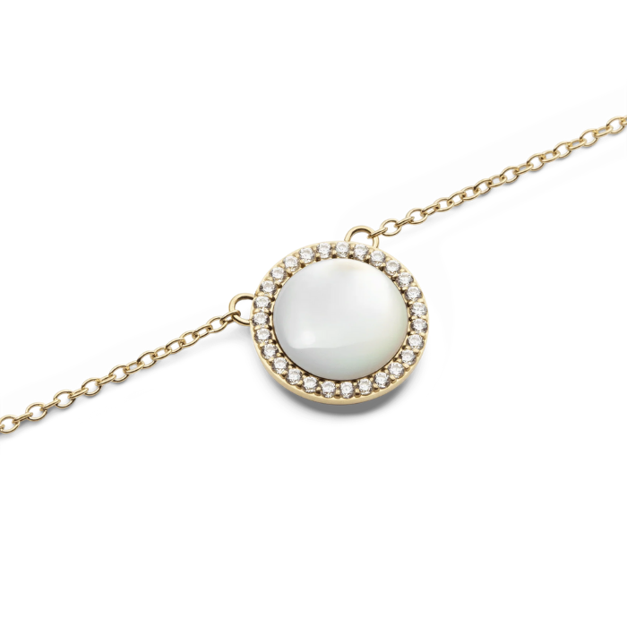 Audrey-Necklace-Mother-of-Pearl-3 Audrey Necklace Mother of Pearl - Afbeelding 3