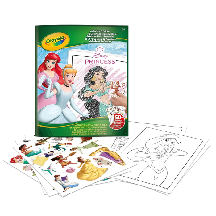 Crayola-Disney-Prinsessen-kleurboek-1 Crayola Disney Prinsessen kleurboek