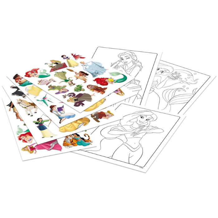 Crayola-Disney-Prinsessen-kleurboek-2 Crayola Disney Prinsessen kleurboek - Afbeelding 2