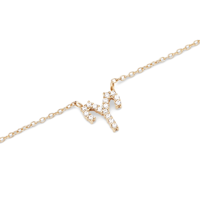 Crystal-Zodiac-Chain-Necklace-2 Crystal Zodiac Chain Necklace - Afbeelding 2