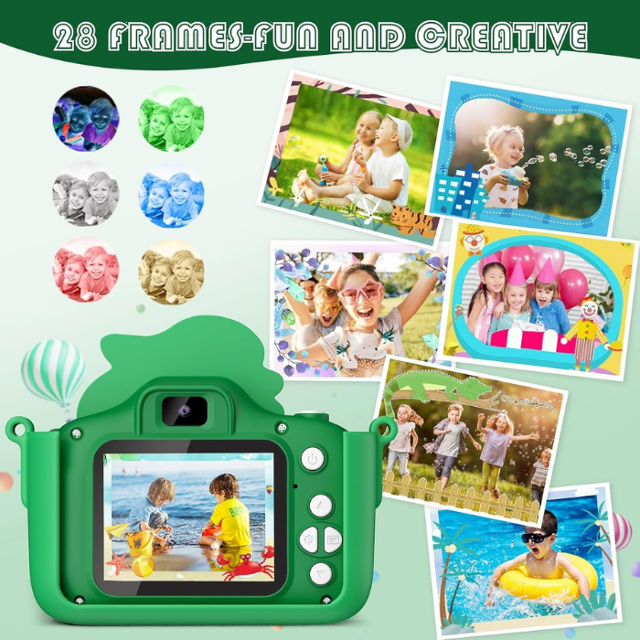 Digitale-kindercamera-Dinosaurus-3 Digitale kindercamera - Dinosaurus - Afbeelding 3