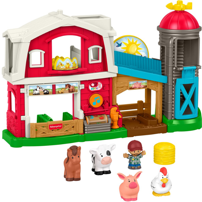 Fisher-Price-Little-People-Boerderij-Speelset-1 Fisher-Price Little People Boerderij - Speelset