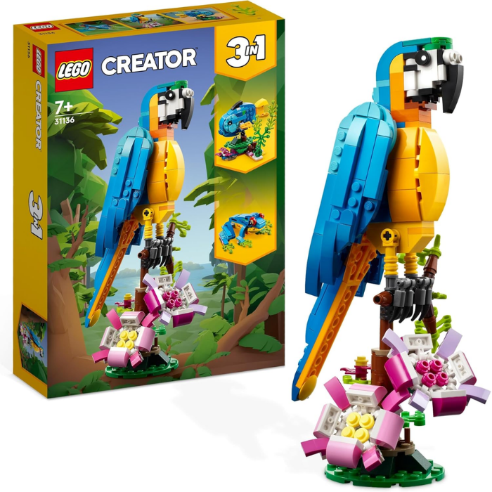 LEGO-Creator-3-in-1-Papegaai-1 LEGO Creator 3 in 1 - Papegaai