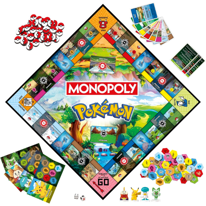 Monopoly-Pok-mon-2 Monopoly Pokémon - Afbeelding 2
