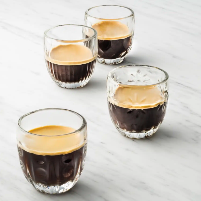 Fleurs-Espressoglas-6-Stuks-2 Fleurs Espressoglas 6 Stuks - Afbeelding 2